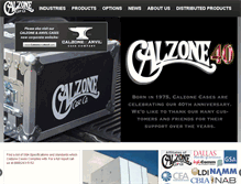 Tablet Screenshot of calzonecase.com